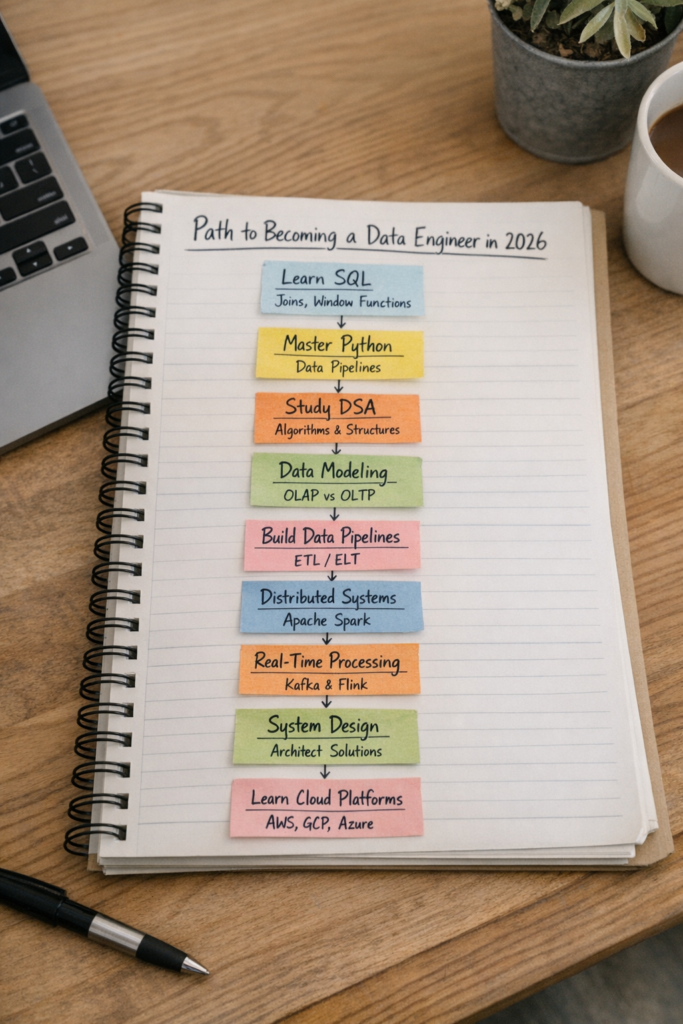 Top 10 Data Engineering Skills You Must Master in 2026 (Free Roadmap)